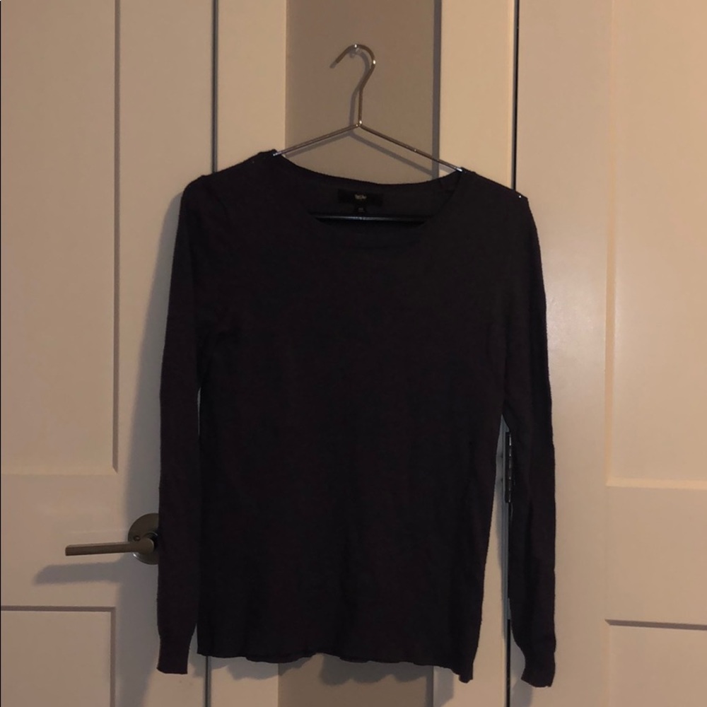 Women’s Purple Long Sleeve Sweater
